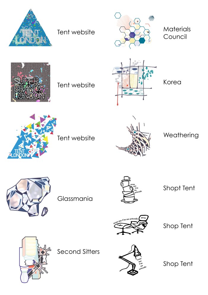 Designs for Tent branding