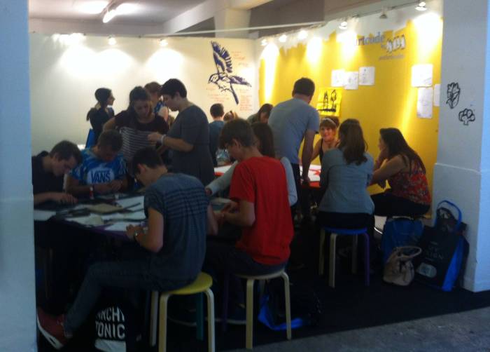 The Aestheticodes stand at Tent, London Design Week 2014