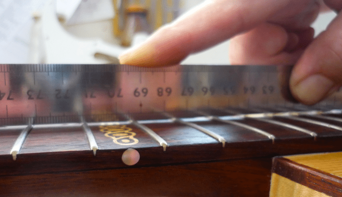 Levelling the frets